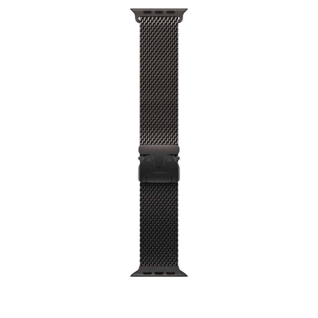 Apple Titanium Milanese Loop 49mm Large Black