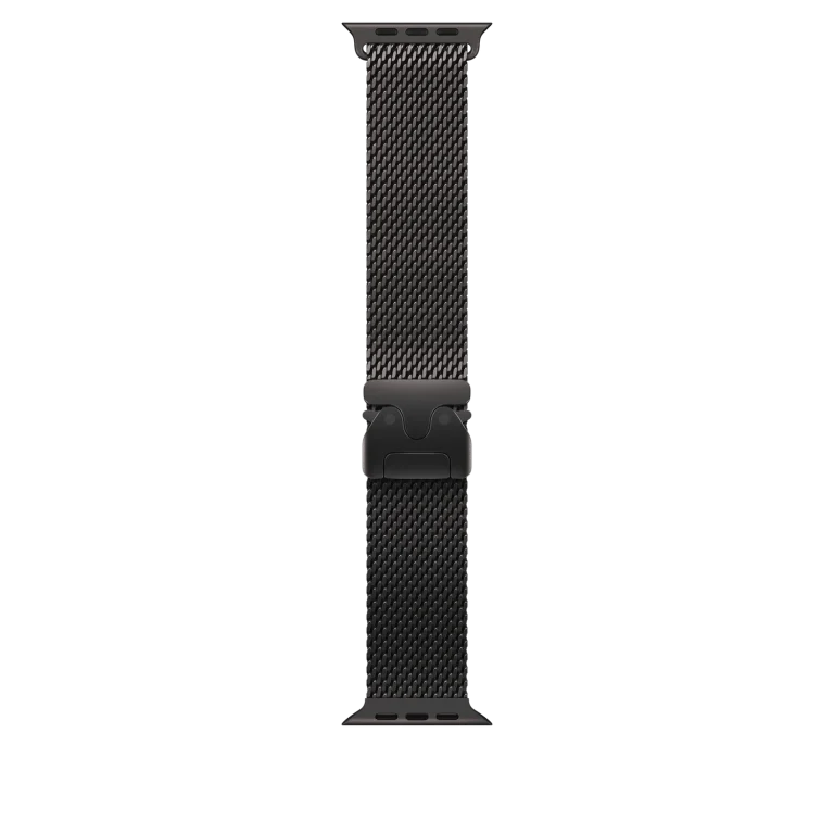 Apple Titanium Milanese Loop 49mm Large Black