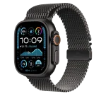 Apple Titanium Milanese Loop 49mm Large Black