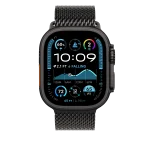 Apple Titanium Milanese Loop 49mm Large Black