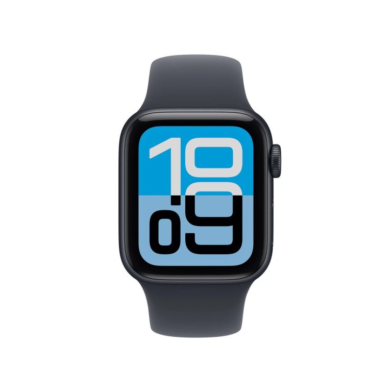 Apple Watch SE 3 40mm GPS Midnight Aluminum Case with Midnight Sport Band S/M