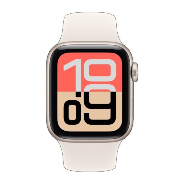 Apple Watch SE 3 GPS Starlight Aluminum Case with Sport Band M/L