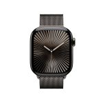 Apple Watch Series 10 42mm GPS + Cellular Slate Titanium Case with Slate Milanese Loop