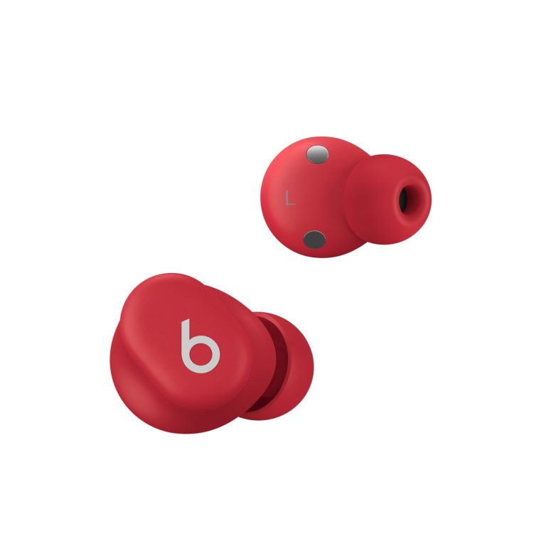 Beats Solo Buds Transparent Red