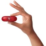 Beats Solo Buds Transparent Red