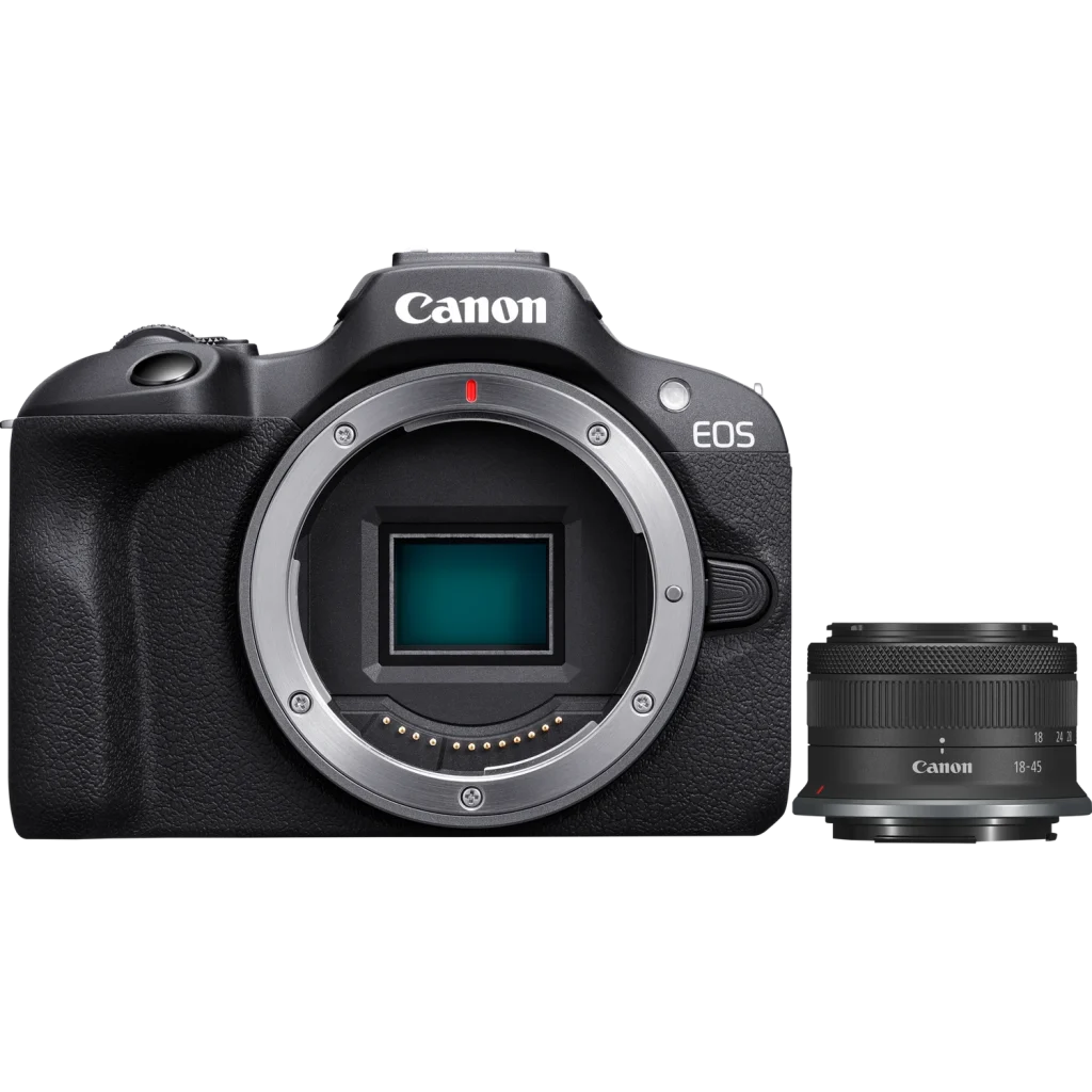 Canon EOS R100 Kit 18-45mm Black