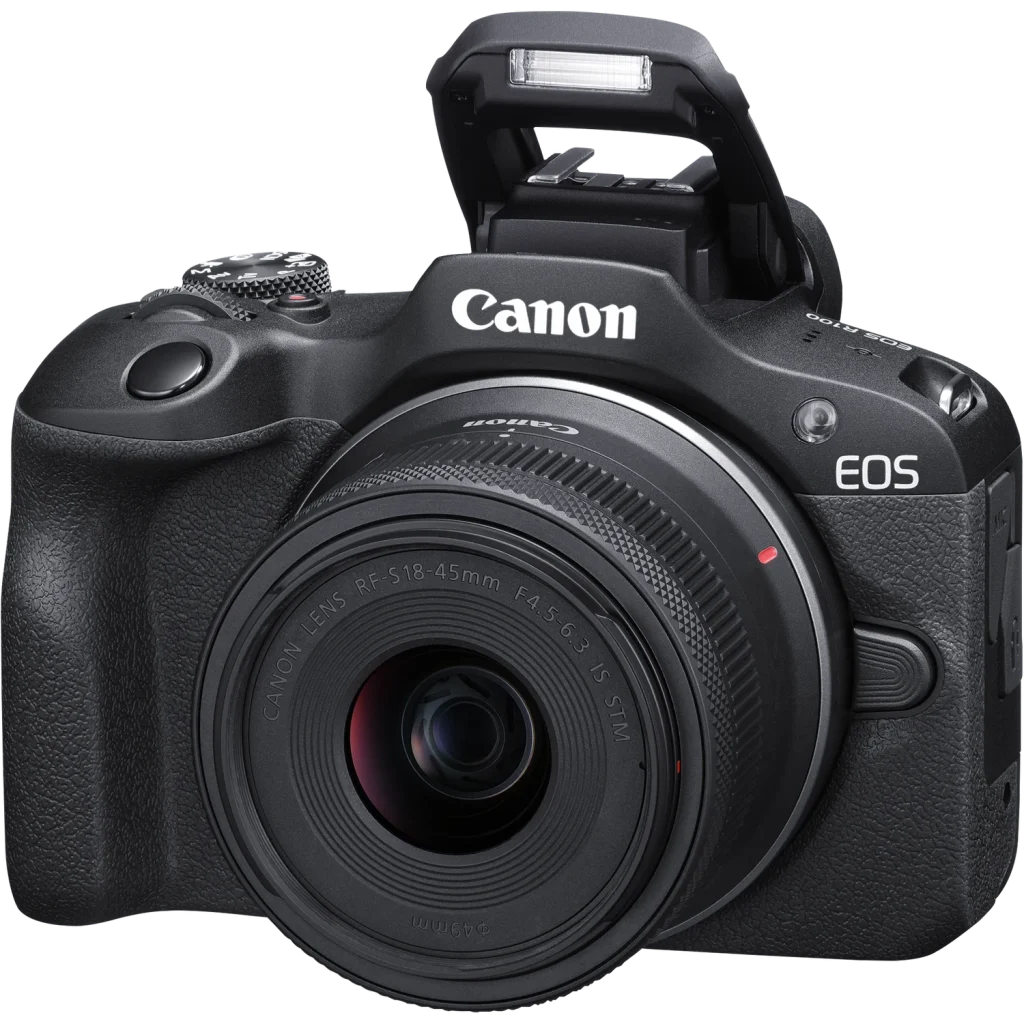Canon EOS R100 Kit 18-45mm Black