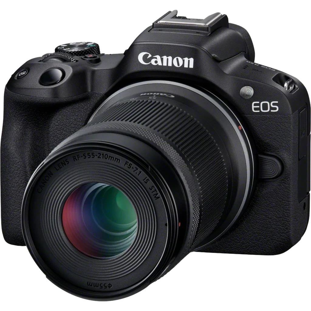 Canon EOS R50 Kit 18-45mm + 55-210mm Black