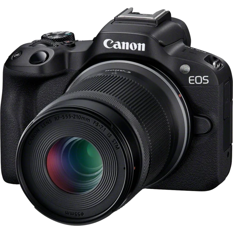 Canon EOS R50 Kit 18-45mm + 55-210mm Black
