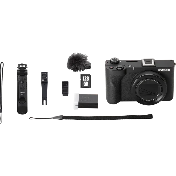 Canon PowerShot V1 Premium Vlogger Kit Black