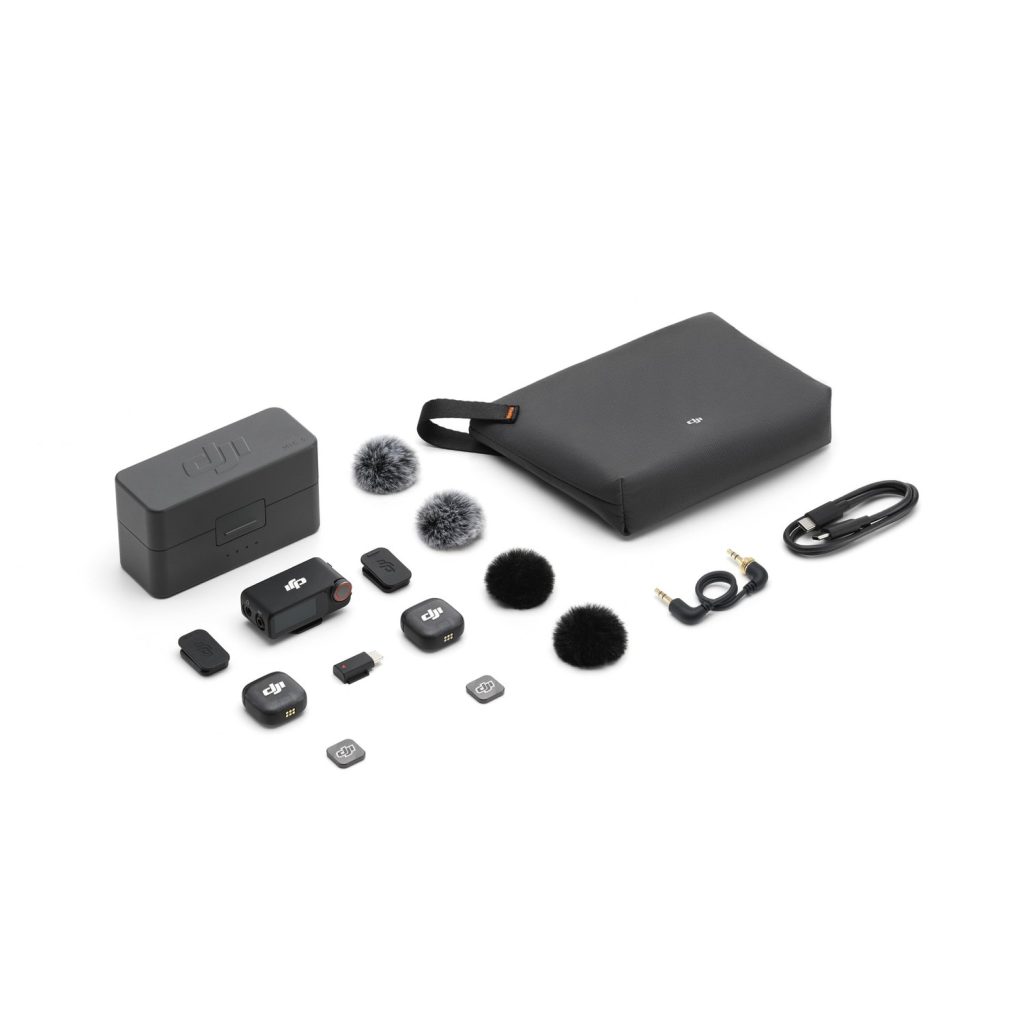 DJI Mic 3 (2 TX + 1 RX + Charging Case)