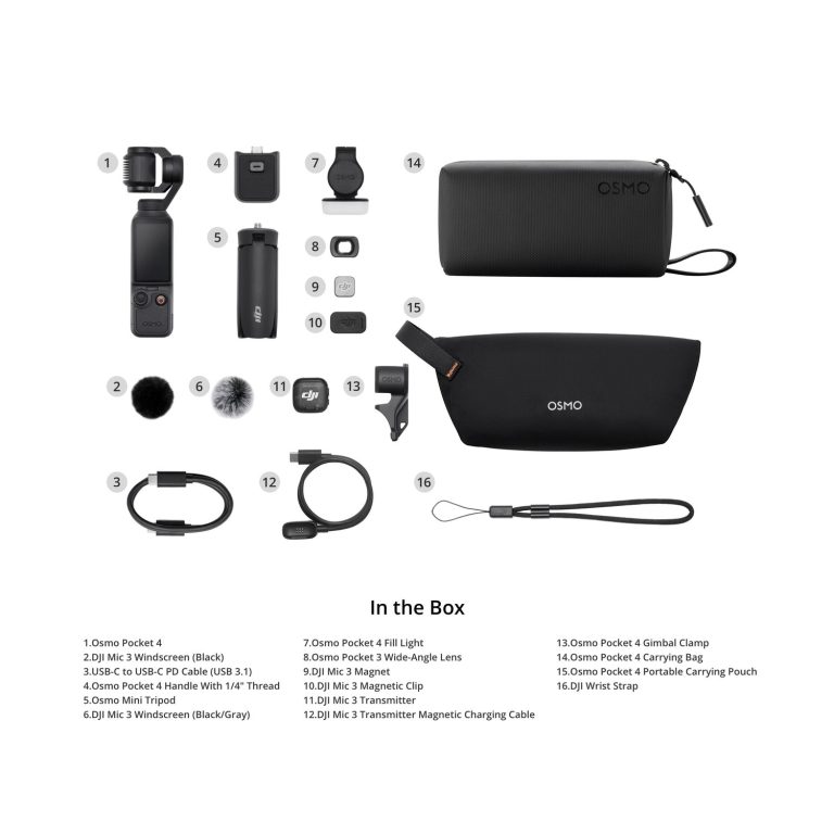 DJI Osmo Pocket 4 Creator Combo