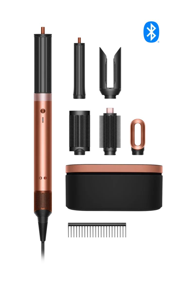 Dyson Airwrap Coanda 2x Straight+Wavy Amber Silk