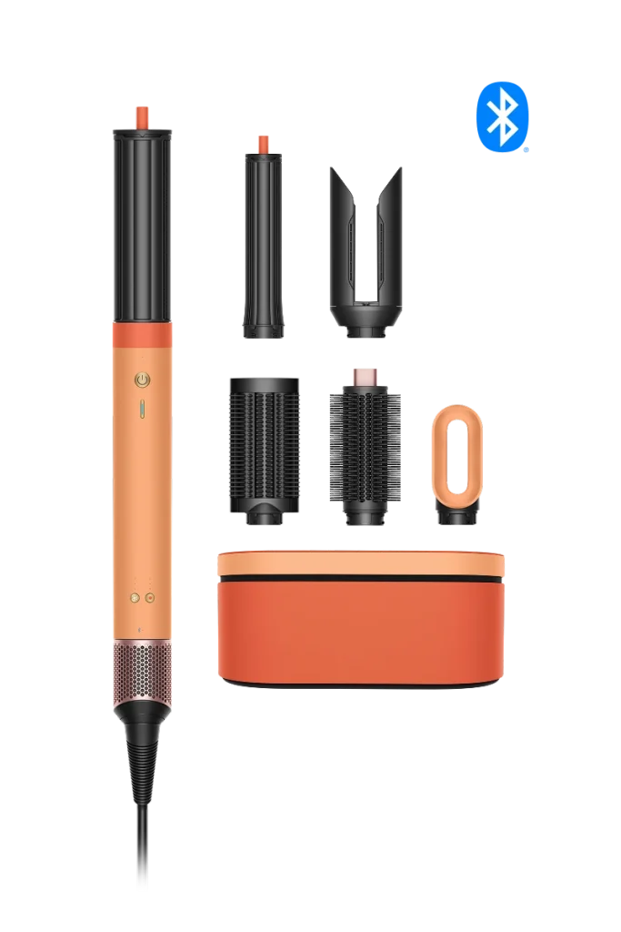Dyson Airwrap Coanda 2x Straight+Wavy Ceramic Apricot/Topaz