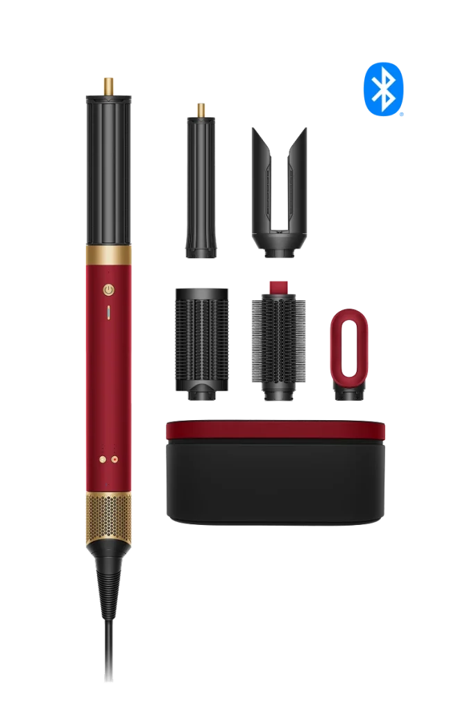 Dyson Airwrap Coanda 2x Straight+Wavy Red Velvet/Gold