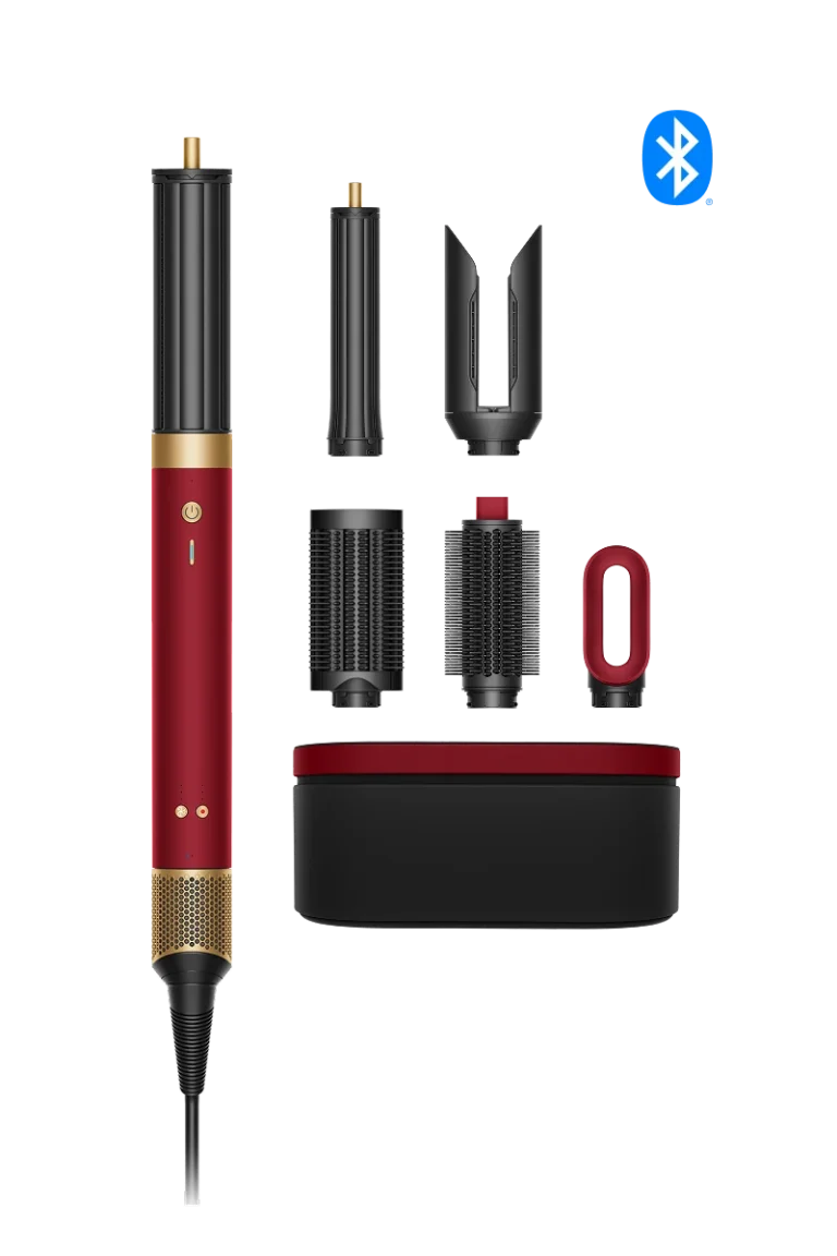 Dyson Airwrap Coanda 2x Straight+Wavy Red Velvet/Gold