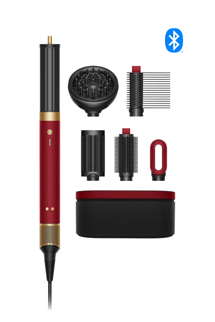 Dyson Airwrap Coanda 2x Straight+Wavy Red Velvet/Gold