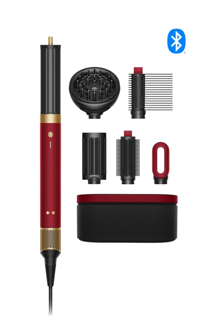 Dyson Airwrap Coanda 2x Straight+Wavy Red Velvet/Gold