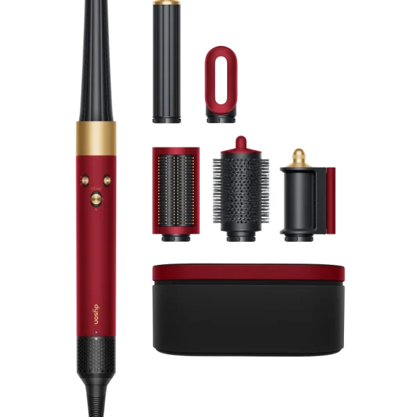 Dyson Airwrap i.d. Straight+Wavy Red Velvet/Gold