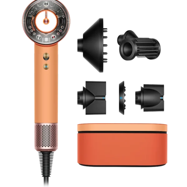 Dyson Supersonic Nural Straight+Wavy Ceramic Apricot/Topaz