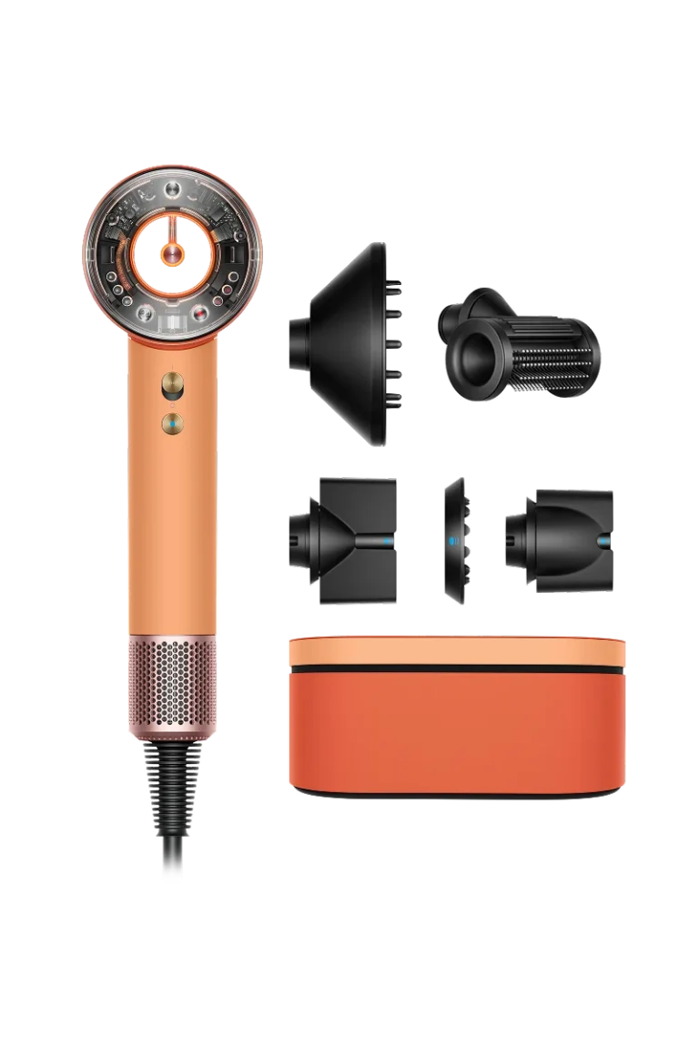 Dyson Supersonic Nural Straight+Wavy Ceramic Apricot/Topaz
