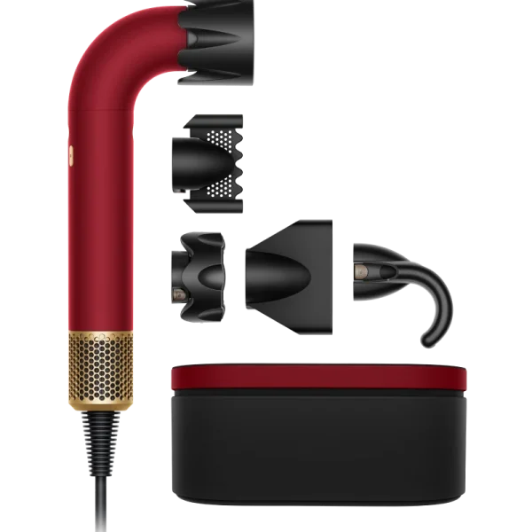 Dyson Supersonic r Professional Red Velvet/Gold Limited Edition