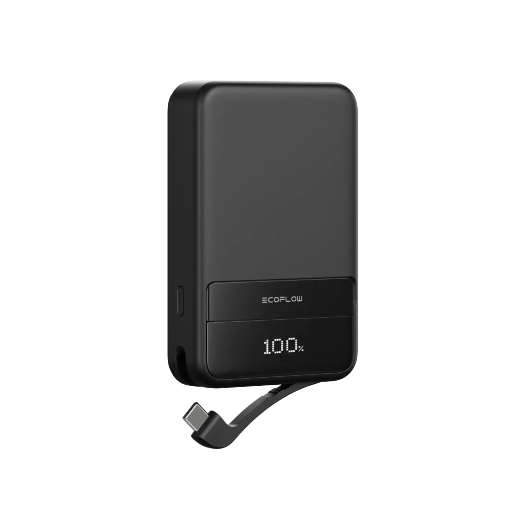 EcoFlow RAPID Magnetic Power Bank 10000mAh 65W — Black