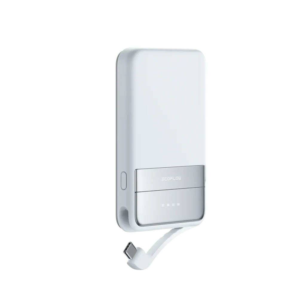 EcoFlow RAPID Magnetic Power Bank 5000mAh 30W — Light Blue