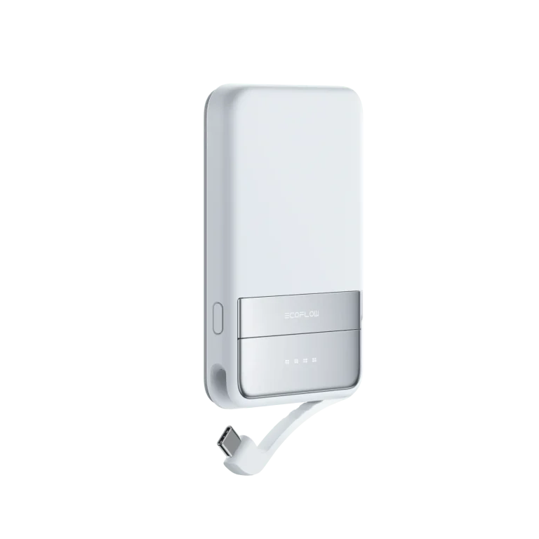 EcoFlow RAPID Magnetic Power Bank 5000mAh 30W — Light Blue