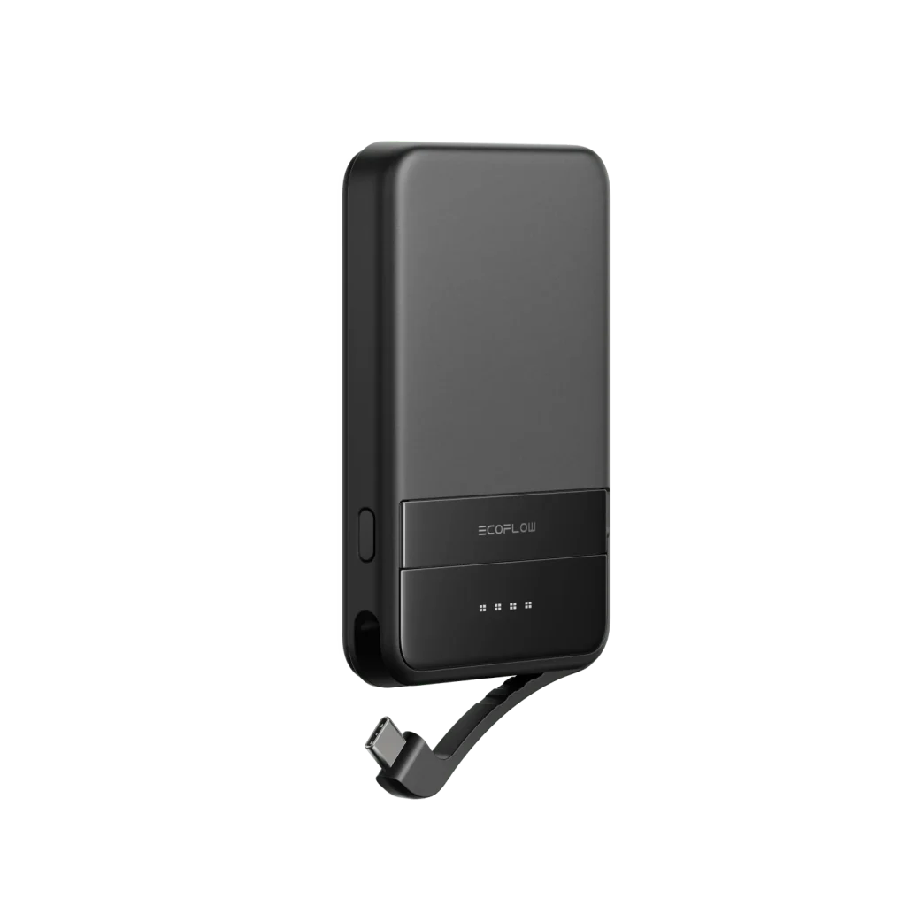 EcoFlow RAPID Magnetic Power Bank 5000mAh 30W — Black