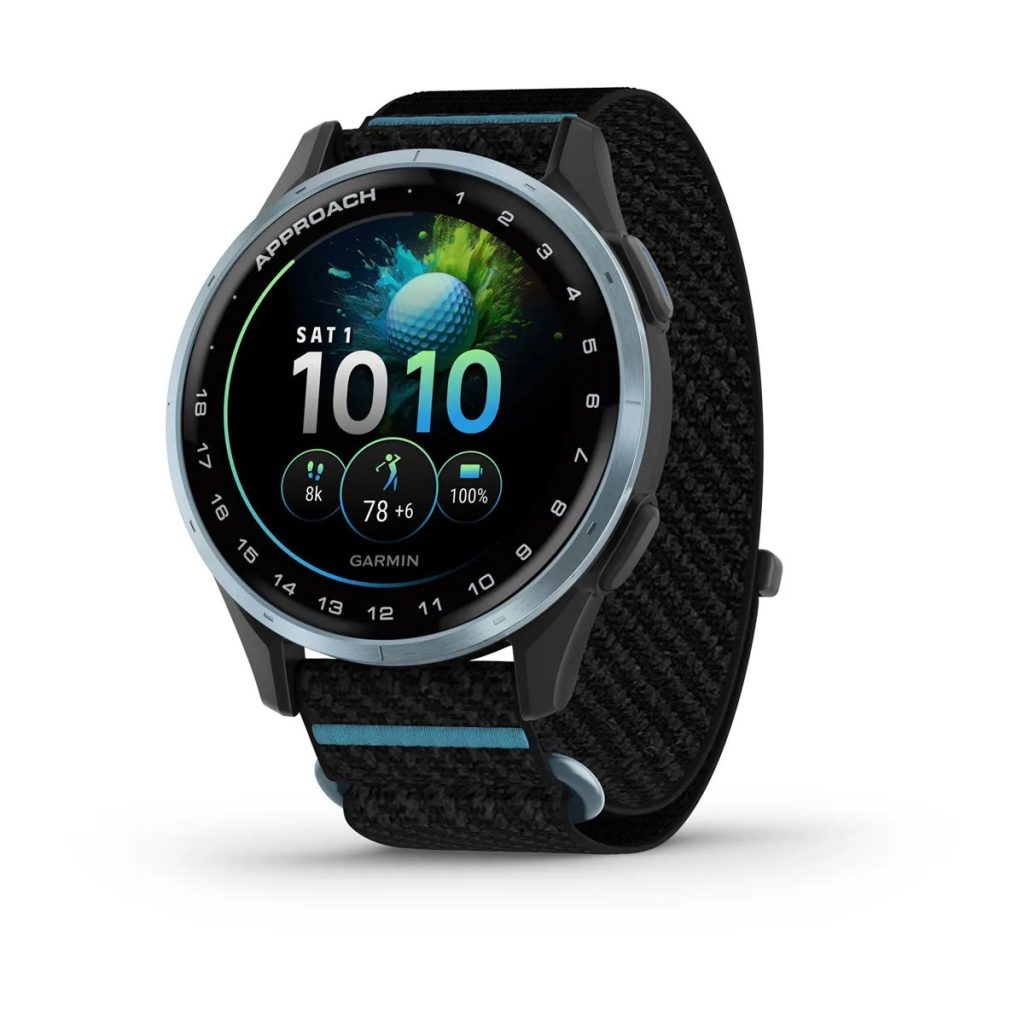 Garmin Approach J1 Cloud Blue with Black/Azure Band