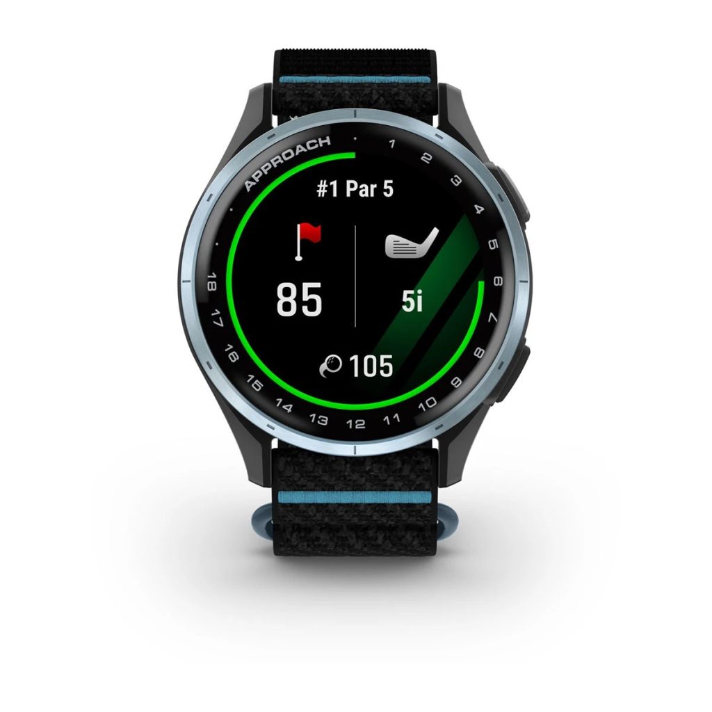 Garmin Approach J1 Cloud Blue with Black/Azure Band
