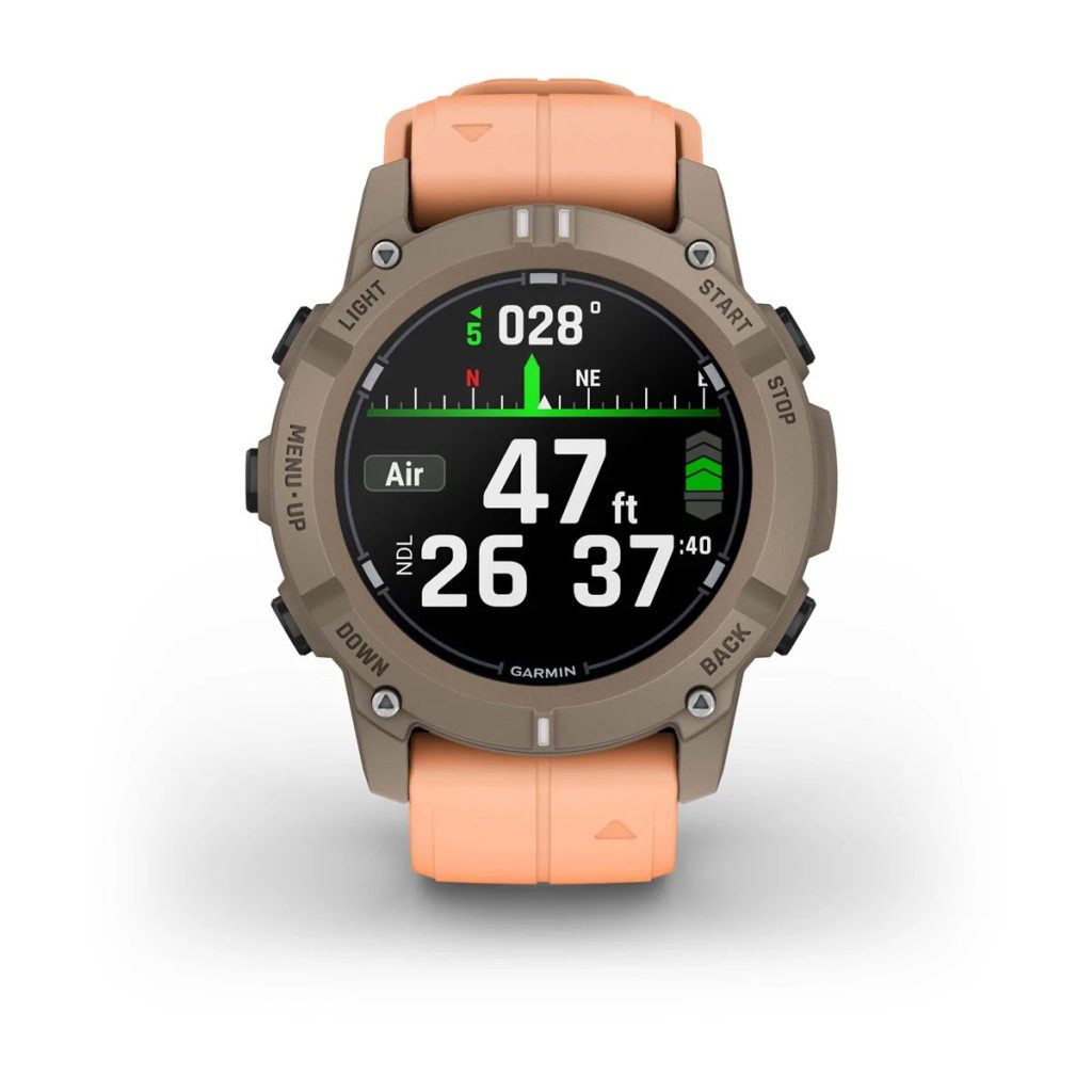 Garmin Descent G2 Paloma with Shell Pink Band