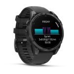 Garmin Fenix 8 AMOLED with Black Silicone Band