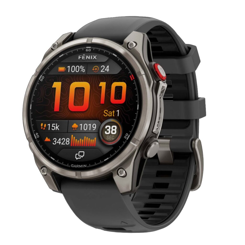 Garmin Fenix 8 Pro AMOLED with Graphite/Black Silicone Band
