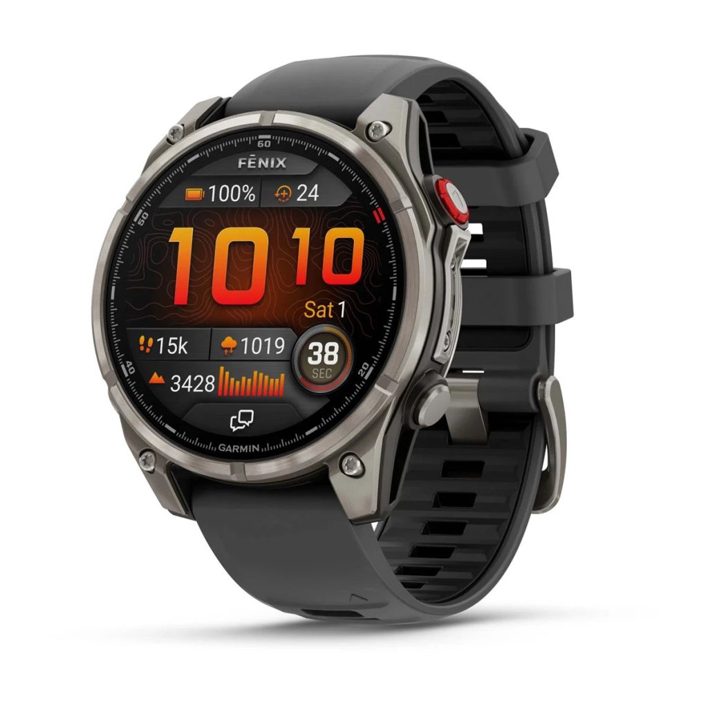 Garmin Fenix 8 Pro AMOLED with Graphite/Black Silicone Band