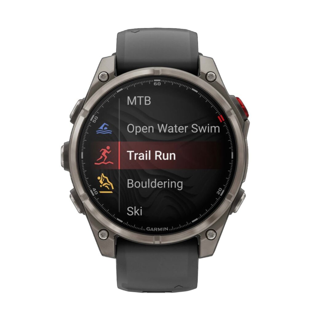 Garmin Fenix 8 Pro AMOLED with Graphite/Black Silicone Band