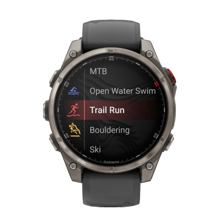 Garmin Fenix 8 Pro AMOLED with Graphite/Black Silicone Band