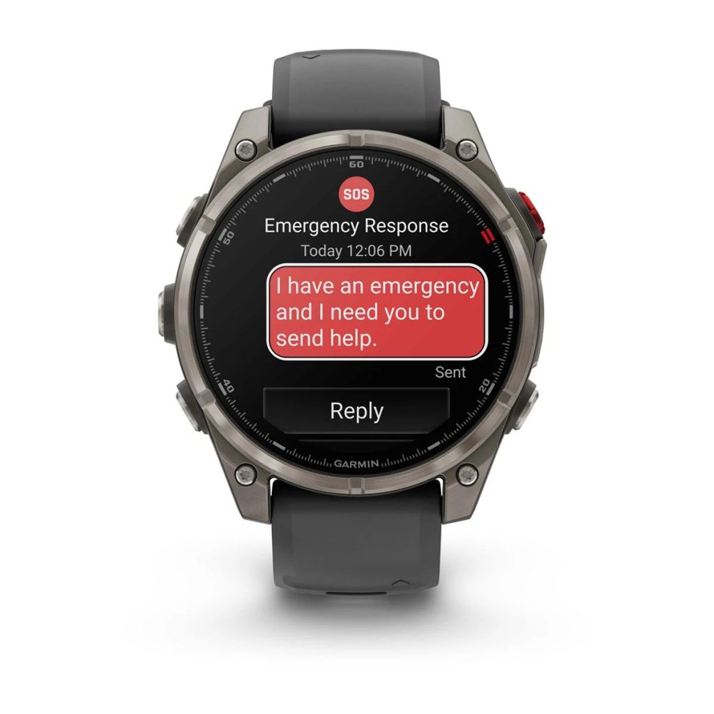 Garmin Fenix 8 Pro AMOLED with Graphite/Black Silicone Band