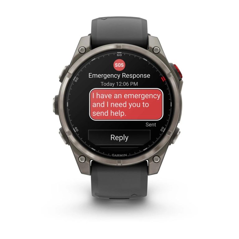 Garmin Fenix 8 Pro AMOLED with Graphite/Black Silicone Band