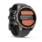 Garmin Fenix 8 Pro AMOLED with Graphite/Black Silicone Band