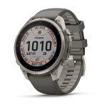 Garmin Fenix 9 Pro inReach with Pebble Gray/Silver Gray Silicone Band