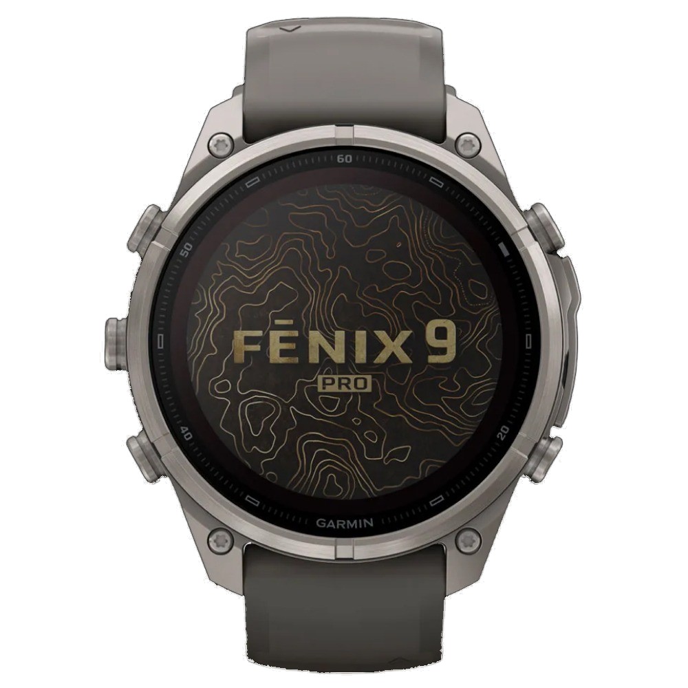 Garmin Fenix 9 Pro inReach with Pebble Gray/Silver Gray Silicone Band