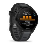 Garmin Forerunner 165 Music — Black/Slate Gray