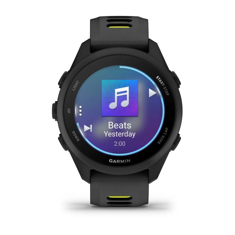 Garmin Forerunner 170 Music Black with Black/Amp Yellow Band