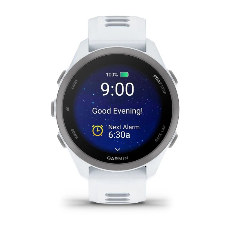 Garmin Forerunner 170 Whitestone with Whitestone/Cloud Blue Band