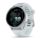 Garmin Forerunner 570 42mm Cloud Blue Aluminum with Translucent Whitestone/Cloud Blue Band