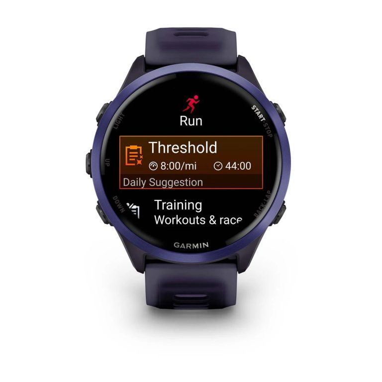 Garmin Forerunner 570 47mm Indigo Aluminum with Translucent Imperial Purple/Indigo Band