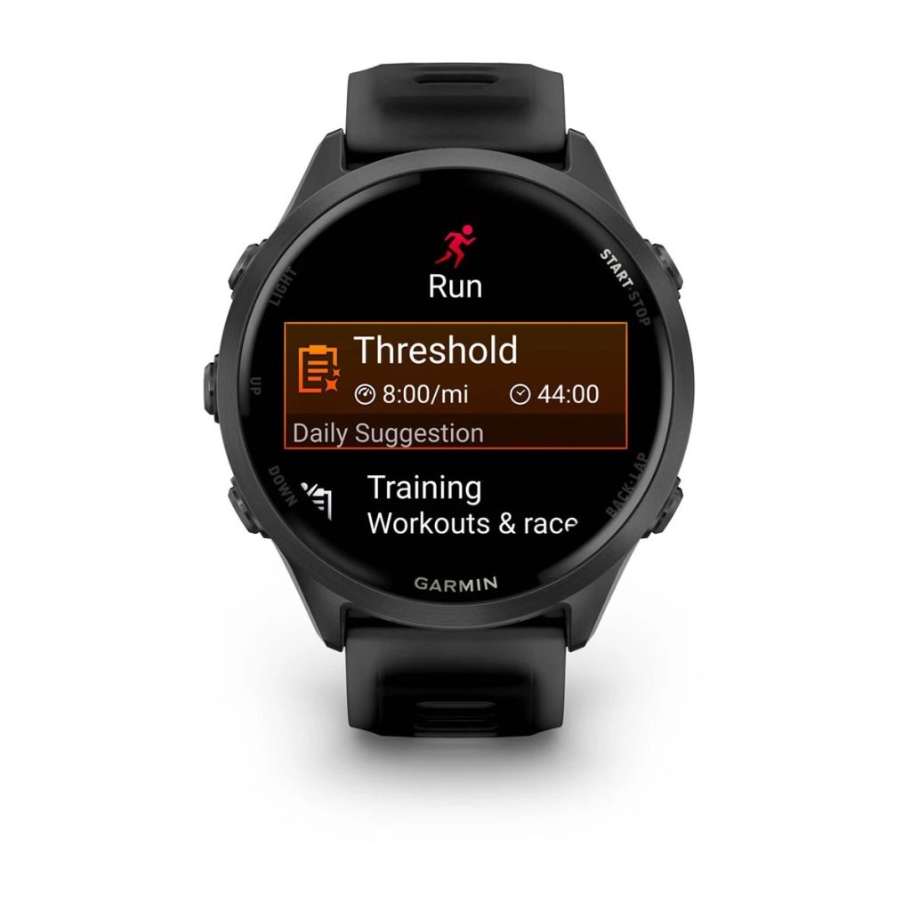 Garmin Forerunner 570 Slate Gray Aluminum with Translucent Black/Black Band