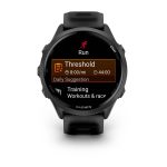 Garmin Forerunner 570 Slate Gray Aluminum with Translucent Black/Black Band